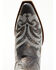 Image #6 - Shyanne Women's Iona Floral Studded Western Boots - Snip Toe, Grey, hi-res