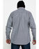 Image #2 - Ariat Men's FR Solid Durastretch Long Sleeve Work Shirt, Navy, hi-res