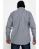 Image #2 - Ariat Men's FR Solid Durastretch Long Sleeve Work Shirt , Navy, hi-res