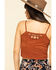 Image #5 - Shyanne Women's Faux Suede Studded Crop Cami, , hi-res