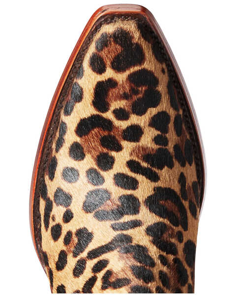 Image #4 - Ariat Women's Dixon Hair-On Leopard Print Fashion Booties - Snip Toe, , hi-res