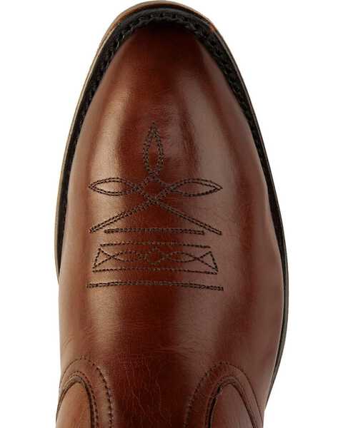 Image #6 - Boulet Men's Side-Zip Western Boots - Medium Toe, Tan, hi-res
