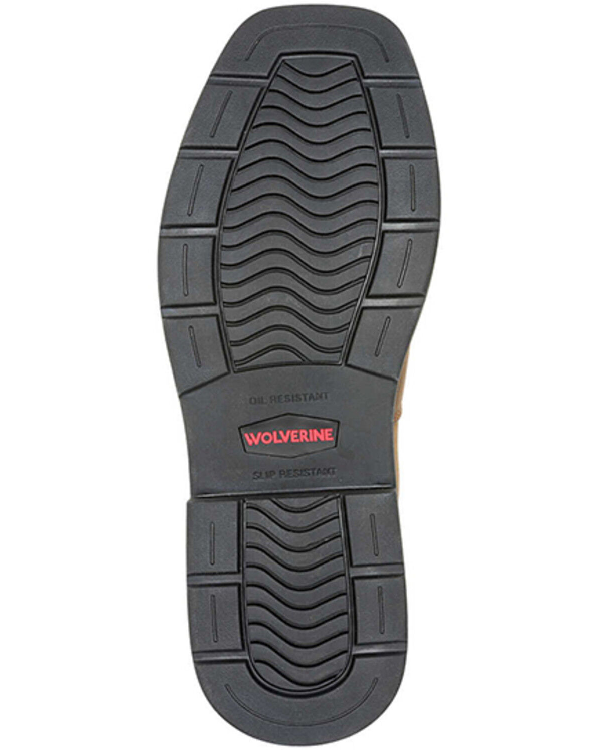 Image #2 - Wolverine Men's Rancher Level Chelsea Slip-On Work Boots - Steel Toe, Brown, hi-res