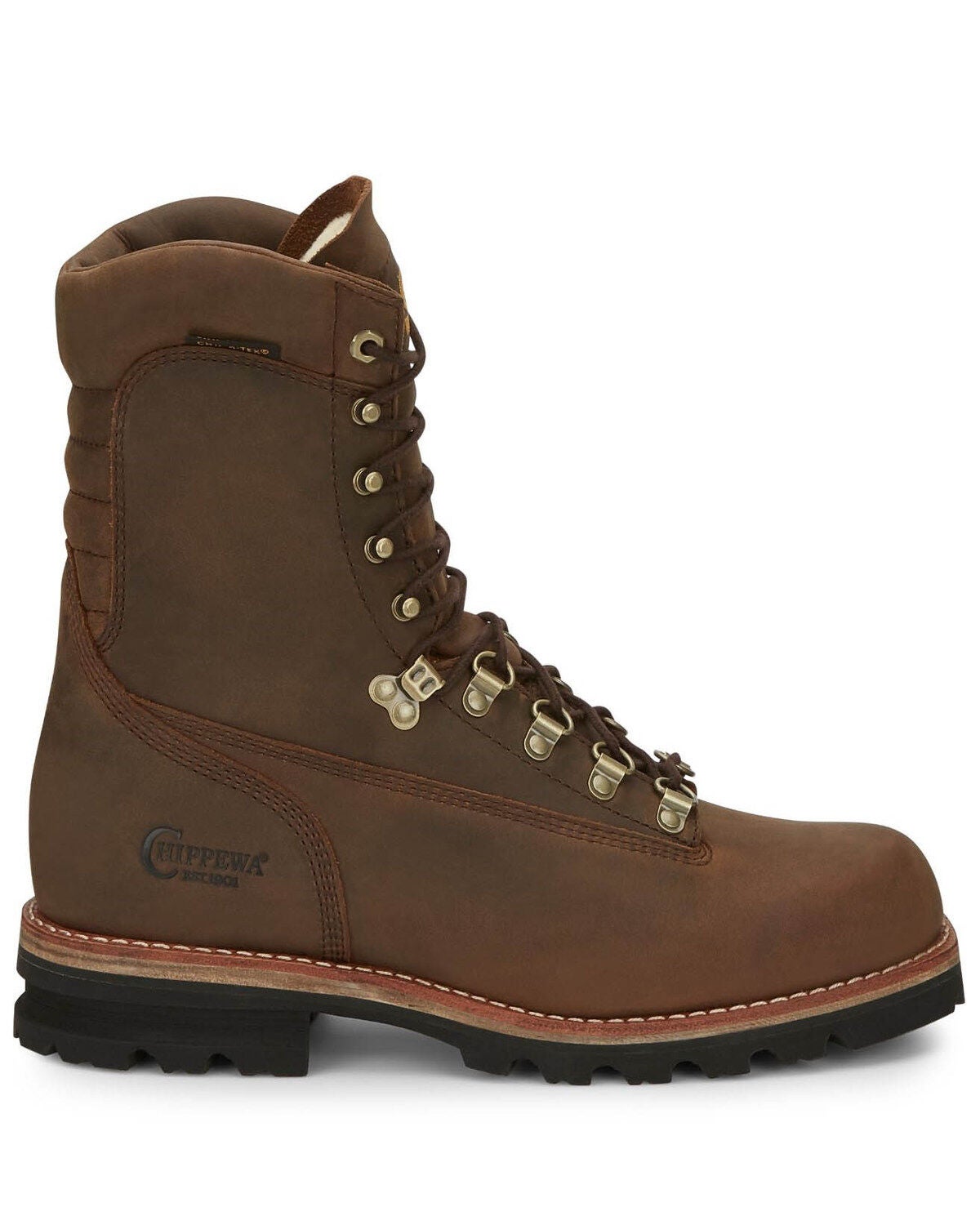 chippewa boots pull on
