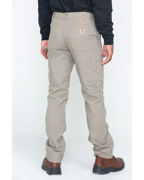 Image #3 - Carhartt Men's Rugged Flex Work Pants, Tan, hi-res