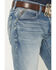 Image #2 - Ariat Men's M4 Shasta Light Wash Relaxed Bootcut Stretch Denim Jeans, Light Wash, hi-res