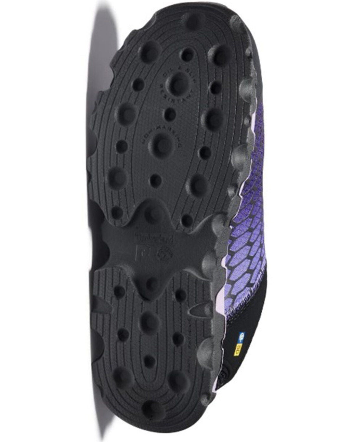 Image #6 - Timberland Women's Powertrain Work Shoes - Alloy Toe, Black, hi-res