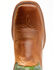 Cody James Men's Peridot Green Leather Western Boots - Broad Square Toe , Green, hi-res