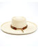 Image #3 - Idyllwind Women's Sunset Rider Palm Leaf Straw Western Hat, Cream, hi-res