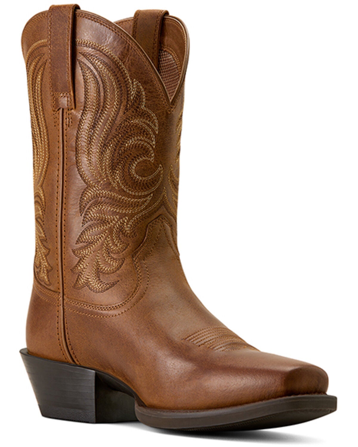 Ariat Men's Sport Lawman Western Boots - Square Toe, Brown, hi-res