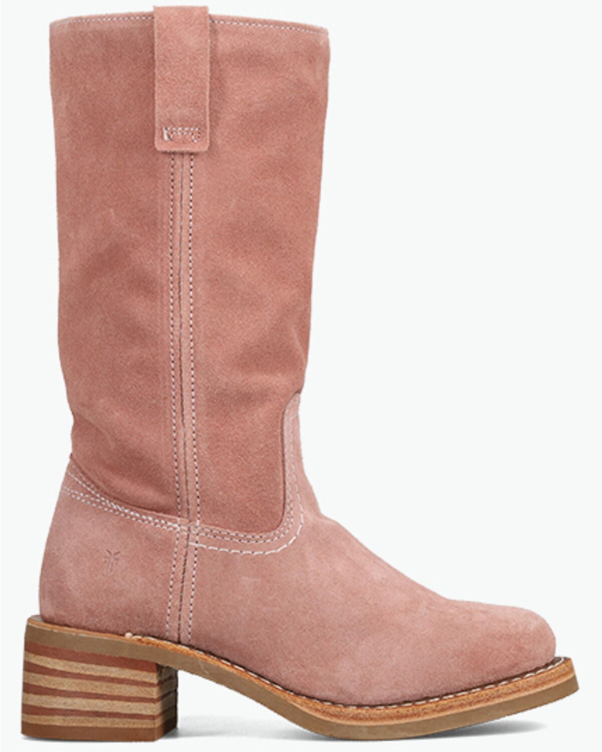 Image #2 - Frye Women's Campus 12R Fashion Boots - Round Toe, Pink, hi-res