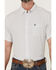 Panhandle Men's Performance Floral Print Short Sleeve Button Down Western Shirt , Charcoal, hi-res