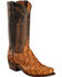 Image #1 - Lucchese Men's Handmade Murphy Pirarucu Cowboy Boots - Snip Toe, , hi-res