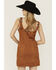 Image #4 - Blue B Women's Faux Suede Square Neck Mini Dress, , hi-res