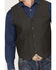Moonshine Spirit Men's Drifter Herringbone Vest, Grey, hi-res