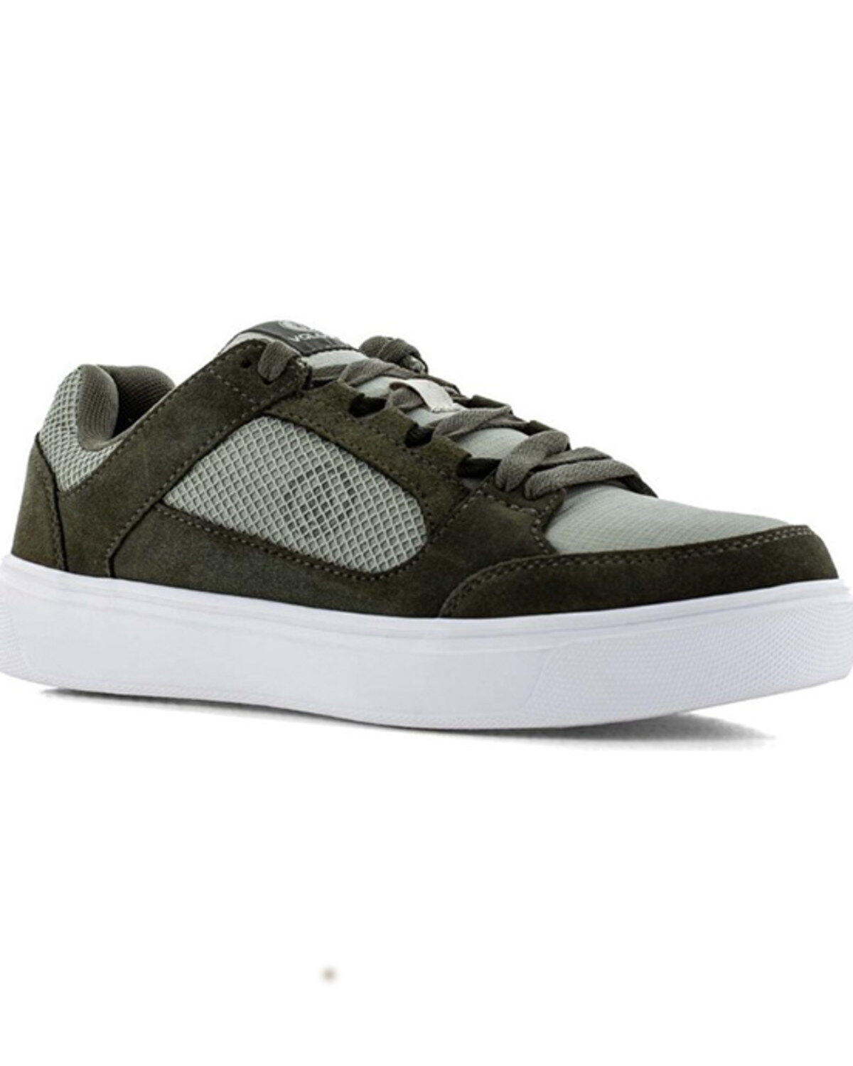Image #1 - Volcom Men's Evolve Skate Inspired Work Shoes - Composite Toe, Olive, hi-res