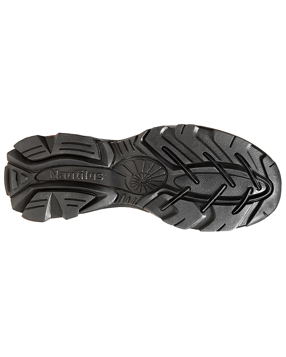 Image #2 - Nautilus Men's ESD Slip-On Work Shoes - Round Toe, Black, hi-res