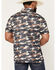 Image #4 - Rock & Roll Denim Men's Camo Print Short Sleeve Button-Down Polo Shirt, Charcoal, hi-res