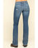 Ariat Women's Rebar Mid Rise Durastretch Raven Work Bootcut Jeans , Blue, hi-res