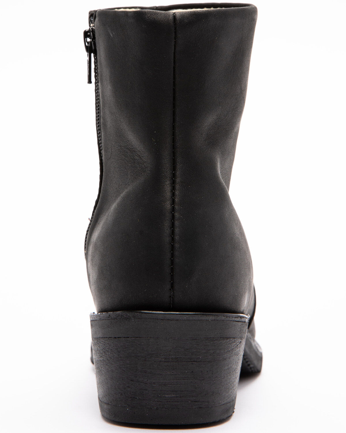 durango black side zip western boot