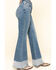 Lee Women's Canyon Fade Flare Jeans , Blue, hi-res