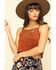 Image #1 - Shyanne Women's Faux Suede Studded Crop Cami, , hi-res
