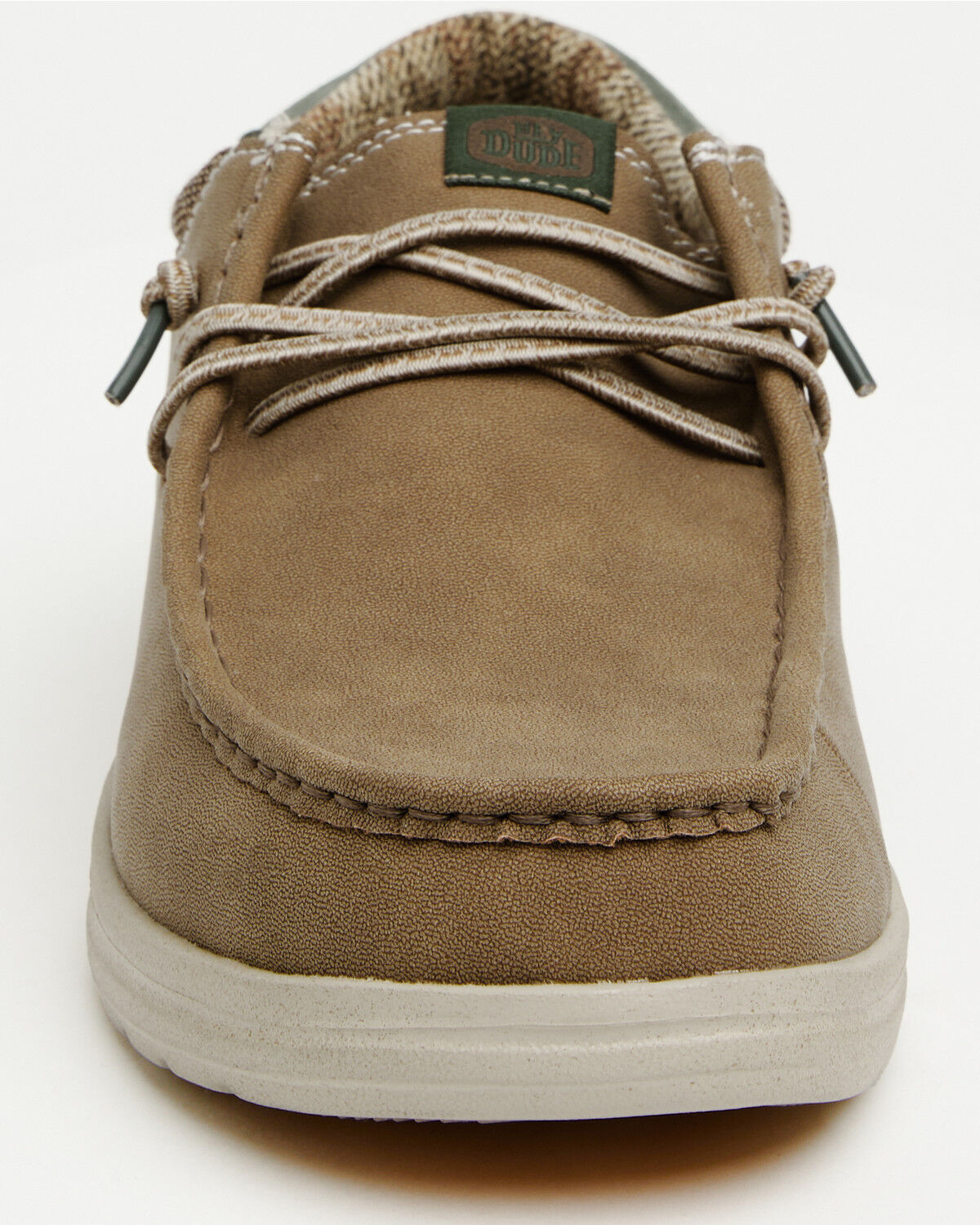 Image #4 - HEYDUDE Men's Paul Casual Moc Shoes, Brown, hi-res