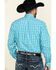 Image #2 - Stetson Men's Cross Walk Ombre Plaid Button Long Sleeve Western Shirt, , hi-res