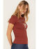 Idyllwind Women's Wild Spirit Graphic Trustie Tee, Brandy Brown, hi-res