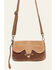 Image #2 - Idyllwind Women's Louanne Suede Western Crossbody Bag, Pecan, hi-res