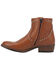Image #3 - Dingo Women's Destry Studded Fringe Western Fashion Booties - Round Toe, Camel, hi-res