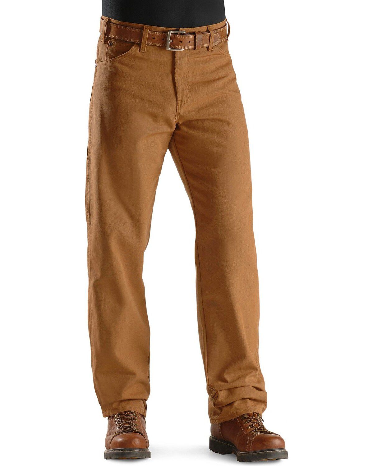 Image #2 - Dickies Duck Twill Work Pants - Big & Tall, Brown Duck, hi-res