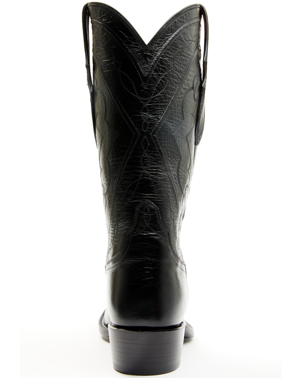 Image #5 - Tony Lama Men's Midnight Western Boots - Round Toe, Black, hi-res