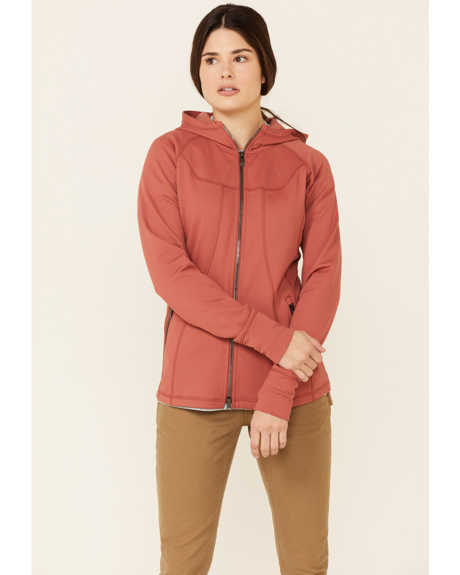 Red hotsell ariat hoodie