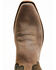Image #6 - Lucchese Men's Distressed Shell Cowhide Western Boots - Snip Toe, , hi-res