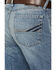 Image #4 - Ariat Men's M4 Solano Relaxed Fit Straight Poplar Jeans - Big, Medium Wash, hi-res