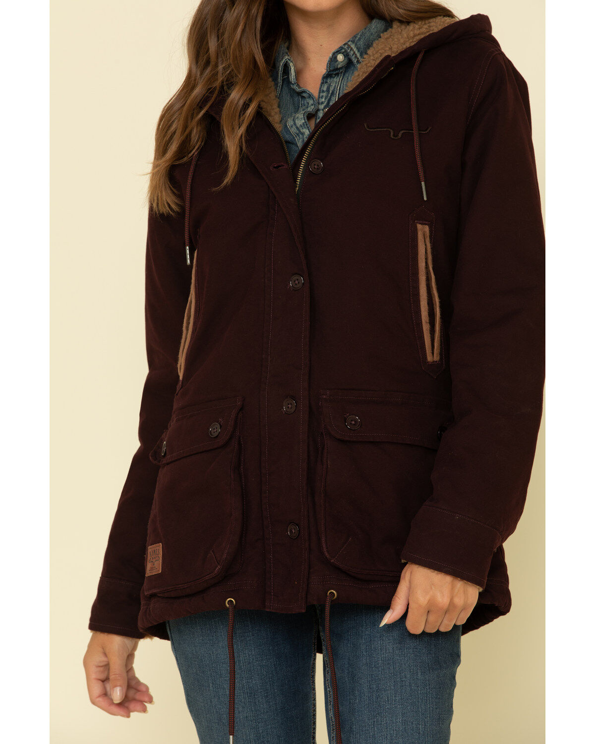 Image #4 - Kimes Ranch Women's Black Cherry All Weather Anorak, , hi-res