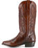 El Dorado Men's Handmade Vanquished Calf Western Boots - Medium Toe, Tan, hi-res