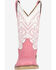 Image #3 - Smoky Mountain Girls' Georgia Girl Western Boots - Broad Square Toe, White, hi-res