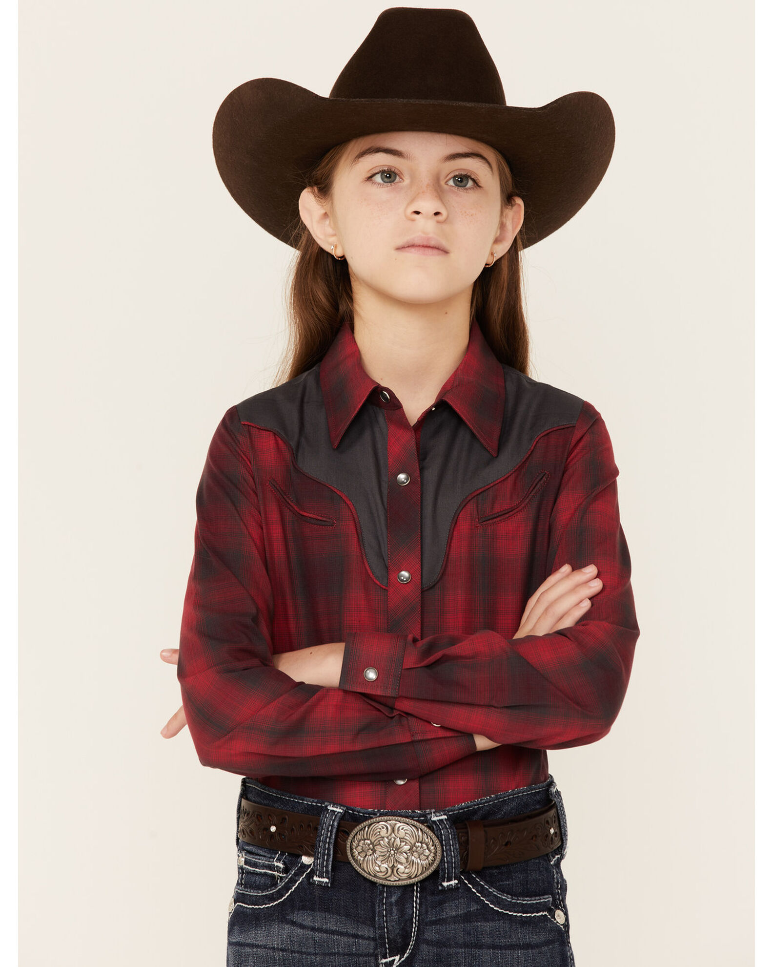 Fancy girls western shirts outlet