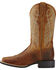 Image #7 - Ariat Women's Round Up Western Boots - Square Toe, Brown, hi-res