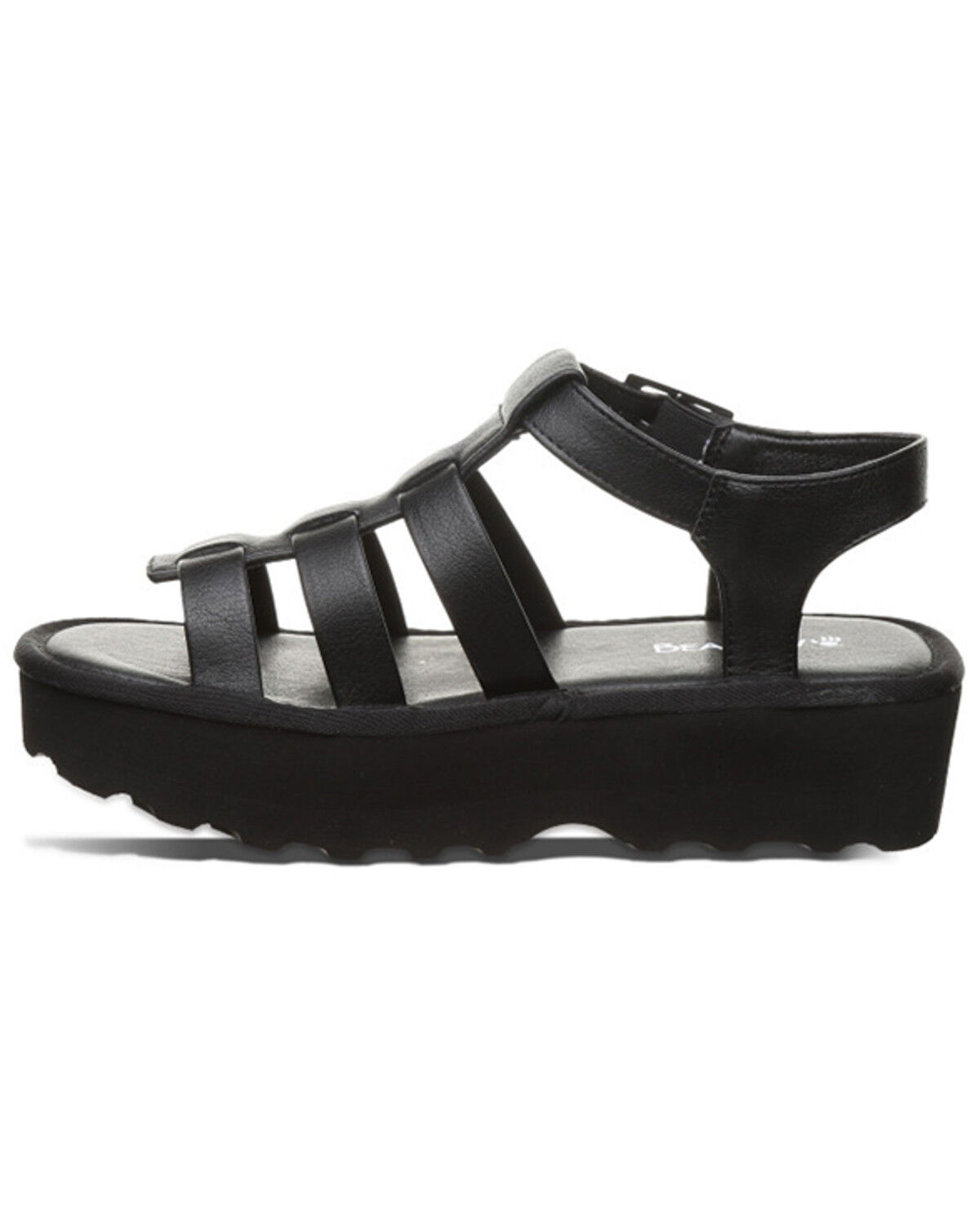 Image #3 - Bearpaw Women's High Seas Platform Sandals, Black, hi-res