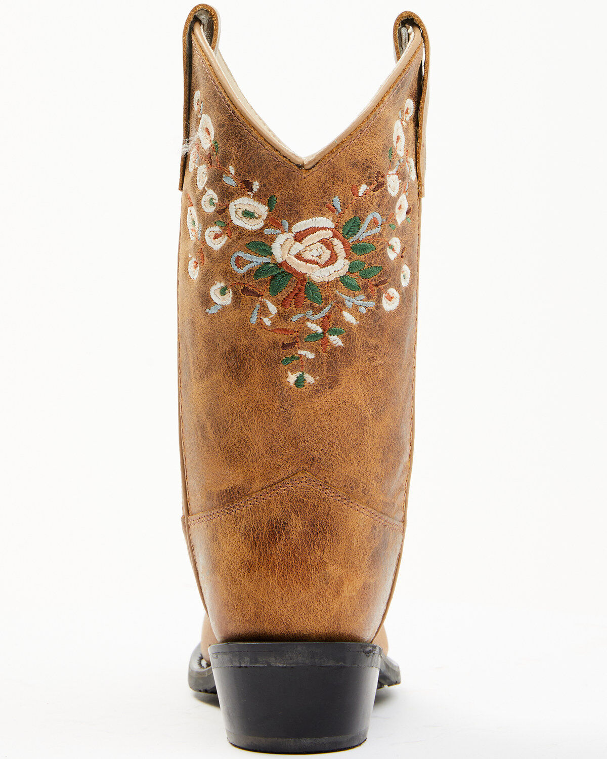 Image #5 - Shyanne Girls' Little Maisie Western Boots - Snip Toe, Brown, hi-res