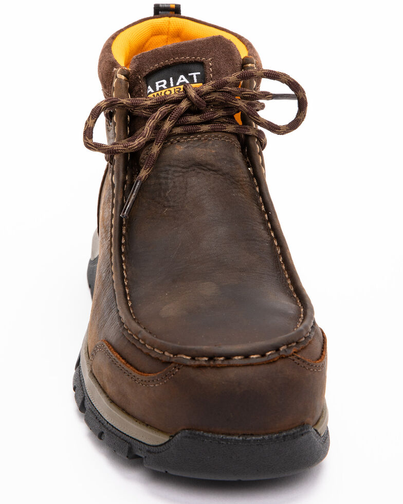Ariat Men's Brown Waterproof Edge LTE Moc Boots - Composite Toe
