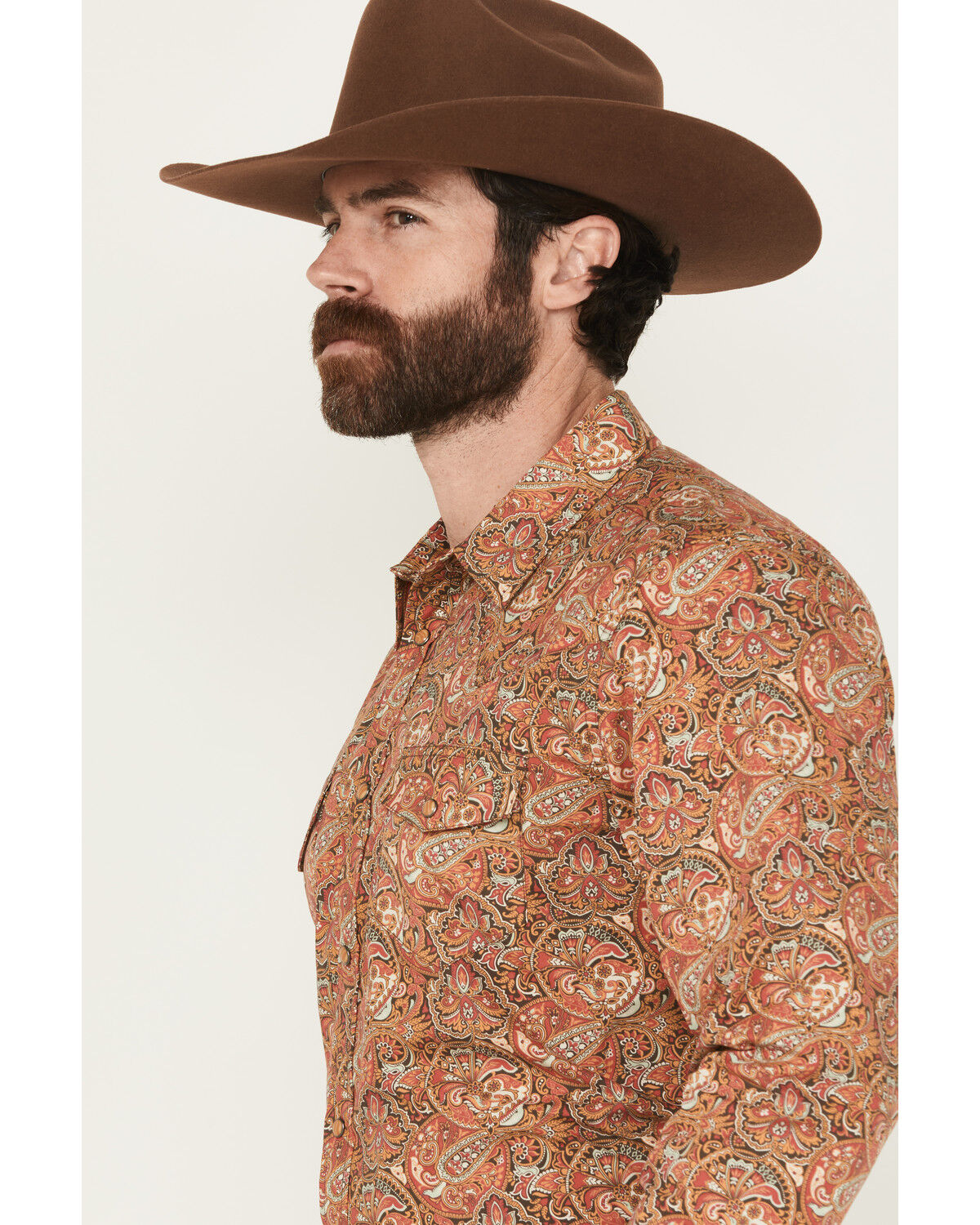 Product Name:  Gibson Trading Co Men's Wild Fire Medallion Print Long Sleeve
