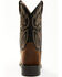 Justin Men's Rendon Western Boots - Round Toe, Brown, hi-res