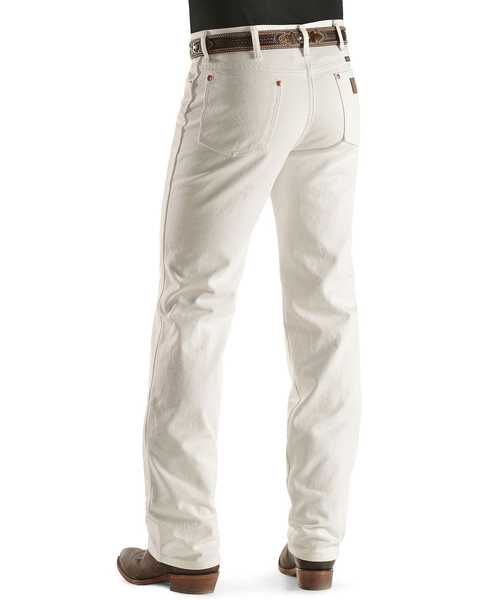 Wrangler Men's Slim Fit 936 Cowboy Cut Jeans, White, hi-res
