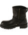 Milwaukee Leather Men's 6" Classic Engineer Boots - Round Toe, Black, hi-res