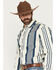 Image #2 - Kimes Ranch Men's Reddy Stripe Print Long Sleeve Button-Down Western Shirt, Blue, hi-res