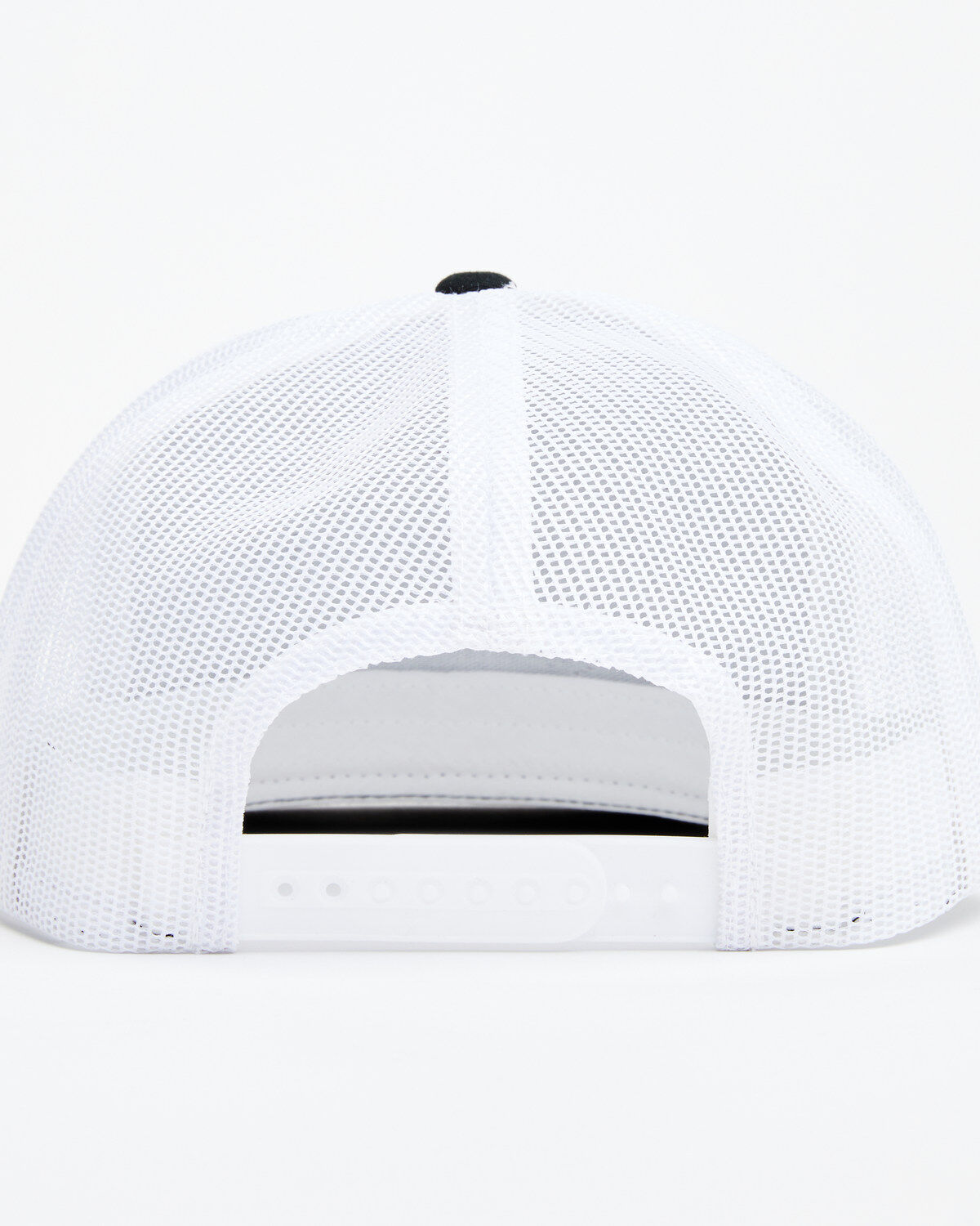 Image #3 - Lazy J Ranch Men's Red Ranch Logo Patch Mesh-Back Ball Cap, Black, hi-res